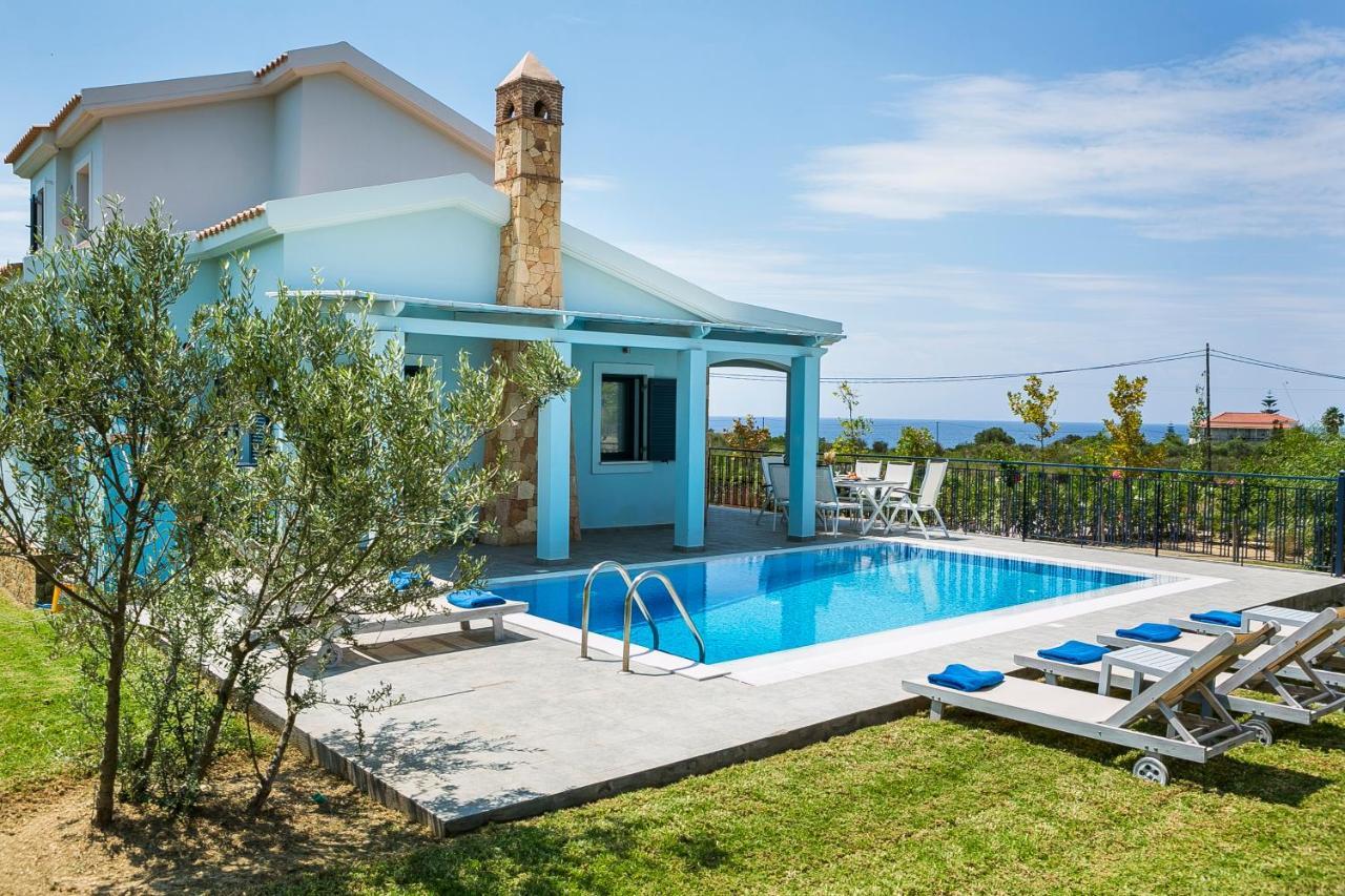 Seirios Luxury Villa Svoronata Exteriör bild